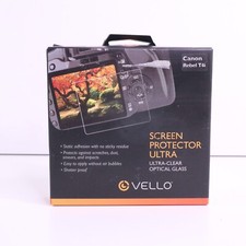 Vello GSPU-CT4I Screen Protector Ultra Optical Glass for Canon EOS Rebel T4i
