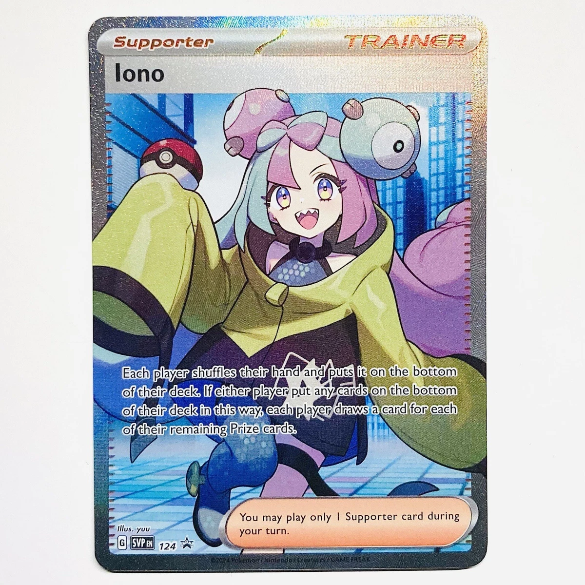 Preços baixos em Cartões TCG de Pokémon Iono | eBay