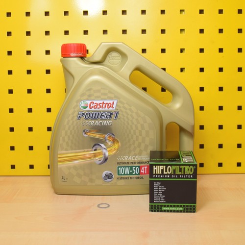 Castrol Power 1 4T 15W50 5 Ltr / Ölfilter BMW R1200 GS LC K50 Bj