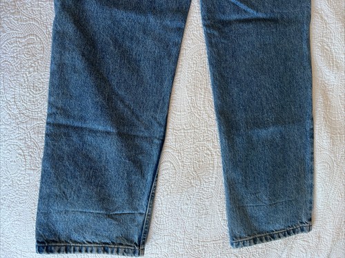 Vintage Izod Mens Classic Fit Light Wash Denim Jeans Size 34x32 Straight Leg - Picture 9 of 11
