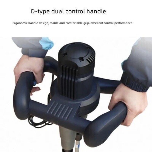 Electric Mixer Industrial Grade Paint Putty Mixer Cement Double Lever Mixer - Afbeelding 5 van 18
