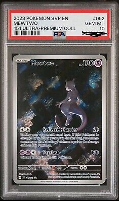 Gem Mint PSA 10 Mewtwo SVP 052 52 Black Star UPC Promo Gem Mint PSA 10 Mewtwo SVP 052 52 Black Star UPC Promo