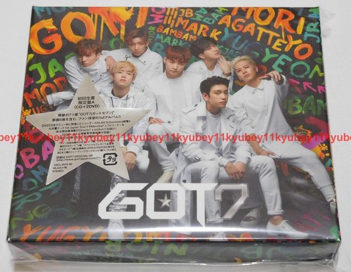 New GOT7 Moriagatteyo First Limited Edition Type A CD 2 DVD Booklet Card Japan - 第 1/3 張圖片