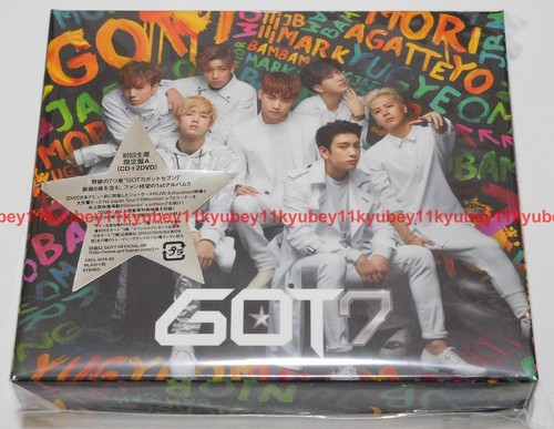 Neu GOT7 Moriagatteyo erste limitierte Auflage Typ A CD 2 DVD Booklet Karte Japan - Bild 1 von 3