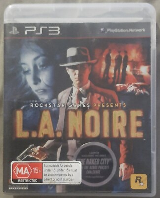 PS3 LA Noire PlayStation 3 Game Complete Manual PAL | FREE POST   