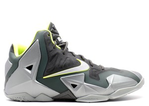 lebron neon shoes