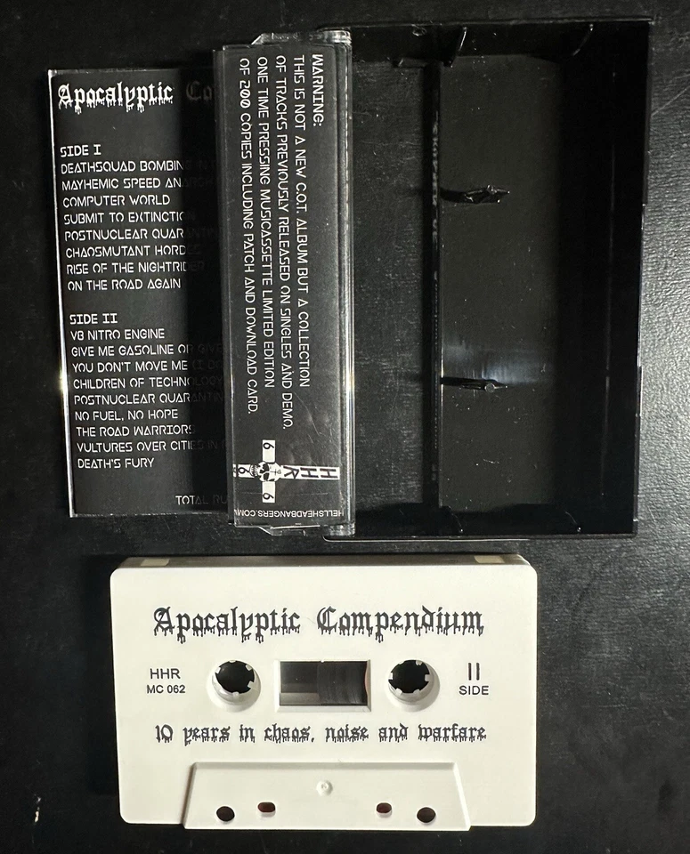 Children of Technology - Apocalyptic Compendium tape "HHR" 2017  "no patch" - Image 2 of 2