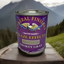General Finishes Water Based Glaze Effects Smokey Gray Pint