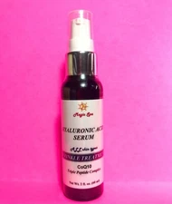 2oz Pure Hyaluronic Acid Serum CoQ10 Anti-Aging Wrinkle Filler Matrixyl Peptide