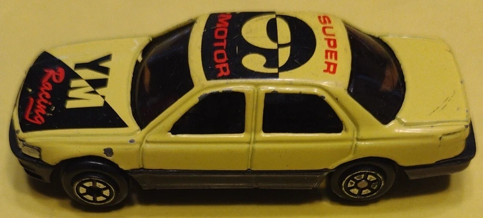 Yat Ming #806 Lexus LS400 / Toyota Celsior 1:64 Diecast Yellow #9 YM Racing JDM - Image 2 of 4