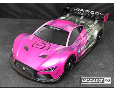 Bittydesign HYPER GT8 1/8 GT Karosserie BDYGT8-HYP 
