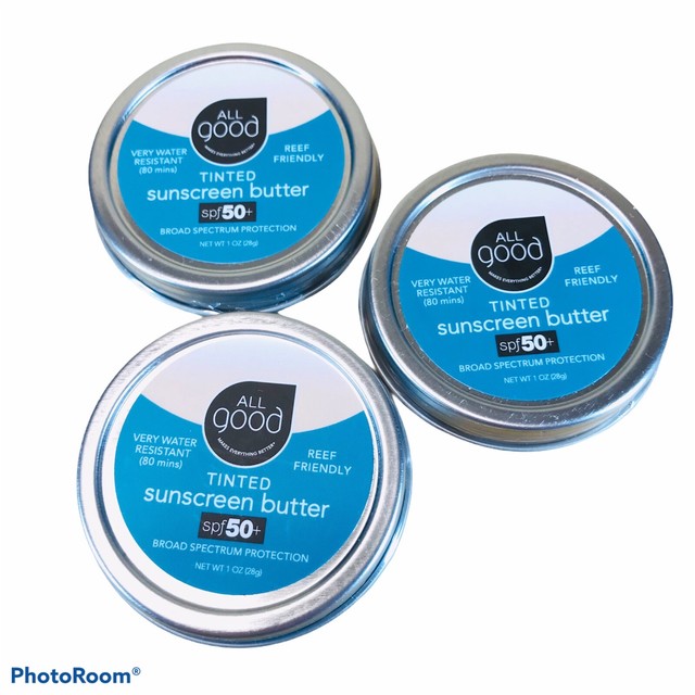 all good tinted sunscreen butter
