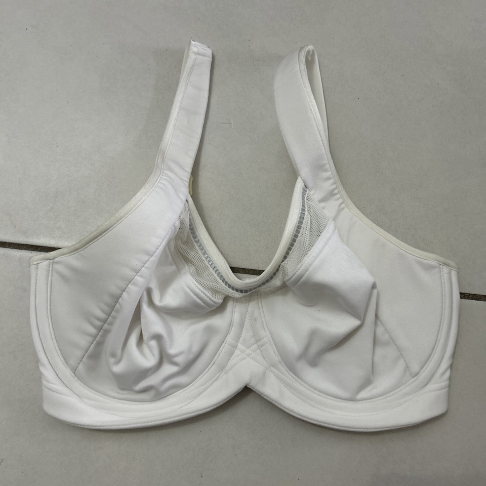 BENDON WHITE SPORTS BRA SZ 10 E (ACC526