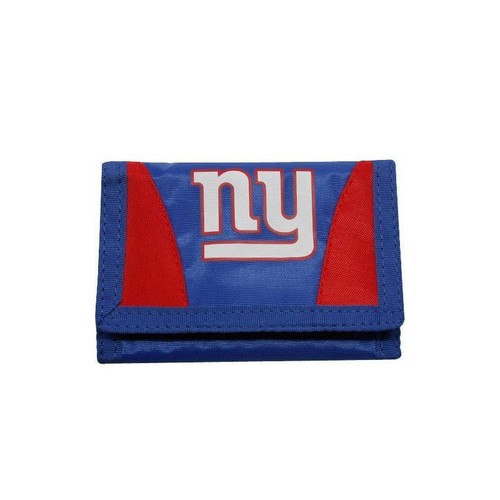 Brand New NFL New York Giants TriFold Nylon Wallet Officially Licensed