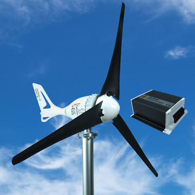 Set i-500W 24V Windgenerator + Hybrid Charge Controller iSTA-BREEZE