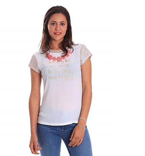 Maglia pullover donna Gaudì panna/animalier | ScuderiStore