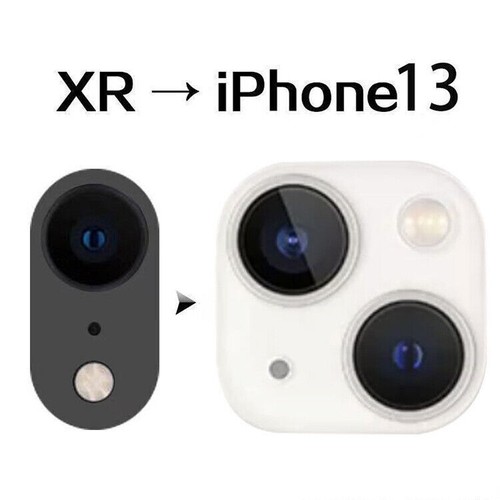 Phone Metal Lens Film Change XR To 13 Mini Lens Protective Ring for iPhone XR - Zdjęcie 14 z 17