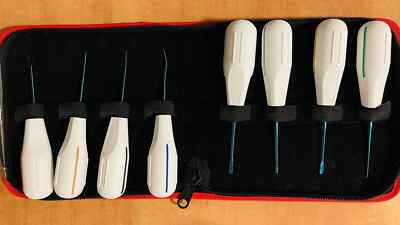 8 pcs Dental Luxating Elevators Set Extraction Surgical Instruments Oral Implant