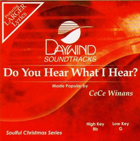Do You Hear What I Hear? - CeCe Winans - Accompaniment Track