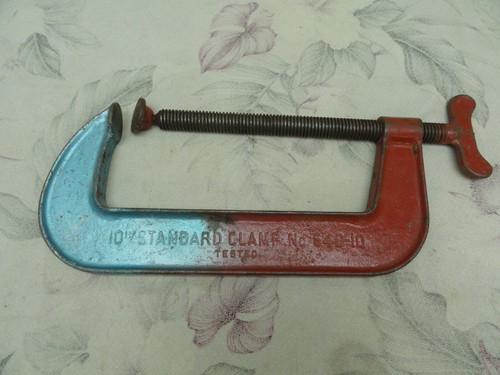Vintage Cincinnati Tool Co. 10" No. 540-10 Standard Clamp Industrial - Picture 2 of 6