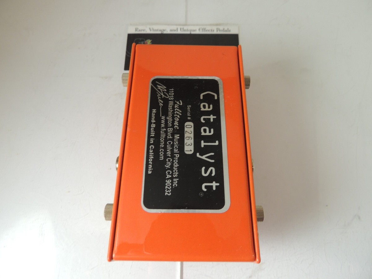Fulltone Catalyst Overdrive Effects Pedal Free USA Ship | eBay Fulltone Catalyst Overdrive Effects Pedal Free USA Ship | eBay