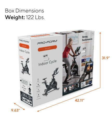 PRO FORM 500SPX Indoor Exercise Bike With LCD Window Display 250 Lb pro-form-500spx-indoor-exercise-bike-with-lcd-window-display-250-lb