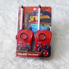 Spider Man Walkie Talkies Boys Red Two Way Radio