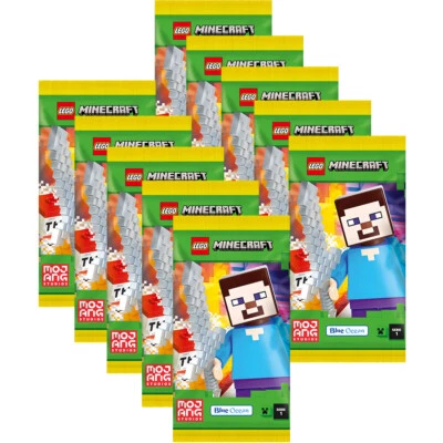 BLUE OCEAN LEGO Minecraft Serie 1 Cartas Coleccionables - 10 Booster