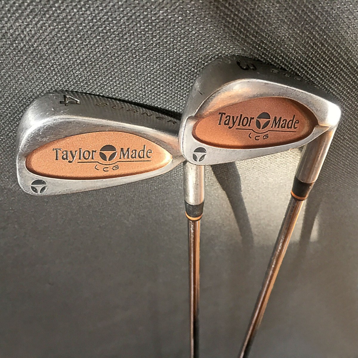 TaylorMade Burner ドライバー3 4フレックスS ２本セット Taylormade Burner LCG Irons 3 & 4 Precision Rifle Steel
