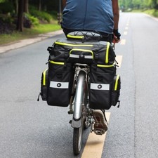 Rhinowalk 65L Bike Pannier Bag Waterproof 3 IN 1 Set Bicycle Rear Rack Saddle - Image 3