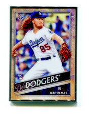 2020 Topps Transcendent Collection Dustin May 14/95 #25 RC Dodgers