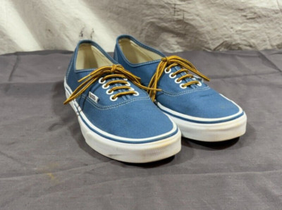 VANS Off The Wall Classic Blue Canvas Men's Sneakers EU 43 US 10 EXCELLENT