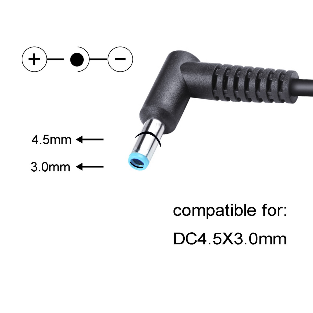 45W Laptop Power Adapter Charger For HP EliteBook 820 G3 820 G4 +