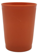 Tupperware Toys 1980 Children's Mini Party Set 2 oz. Tumbler - Orange 1503-44
