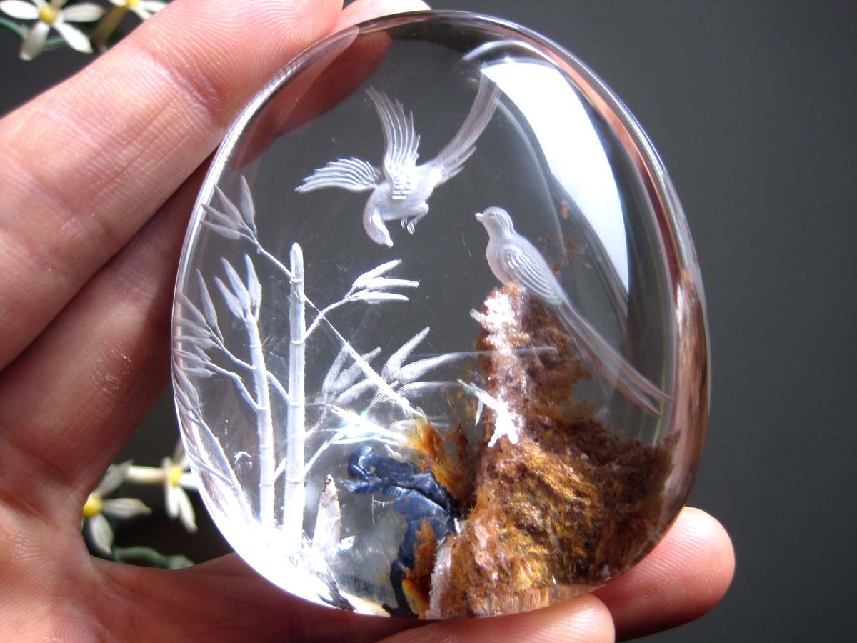 【SALE】クリスタルバー【水晶】 A*174g Natural Clear Quartz Crystal Magpie Tridimensional Reverse