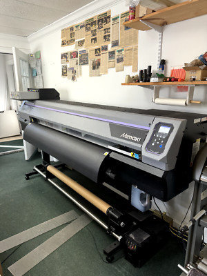 Mimaki 64'' JV100-160 2022 Color inkjet printer used condition