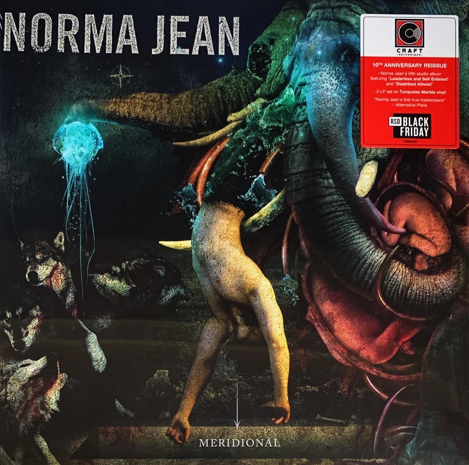 Norma Jean - Meridional [LP NEU] Turquoise Marble Colored Vinyl | Black Friday
