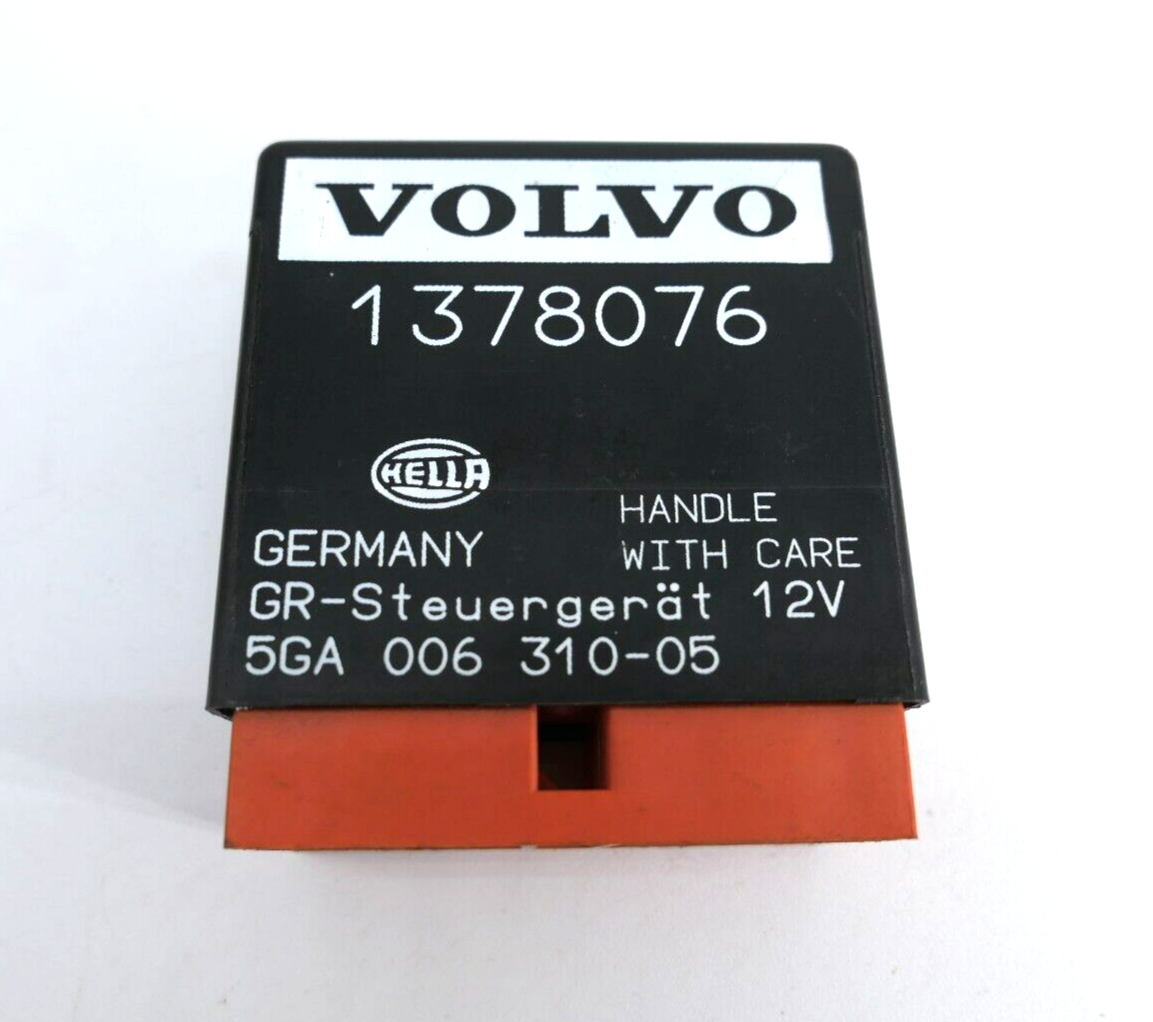 Volvo Cruise Control Relay Module HELLA 1378076 12v 5ga00631005 