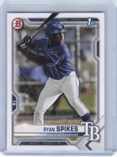 2021 Bowman Draft - Blue #BD-63 Ryan Spikes 