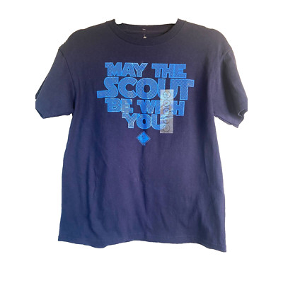 May The Scout Be With You Youth Boys Scouts Of America Graphic T-Shirt Youth M