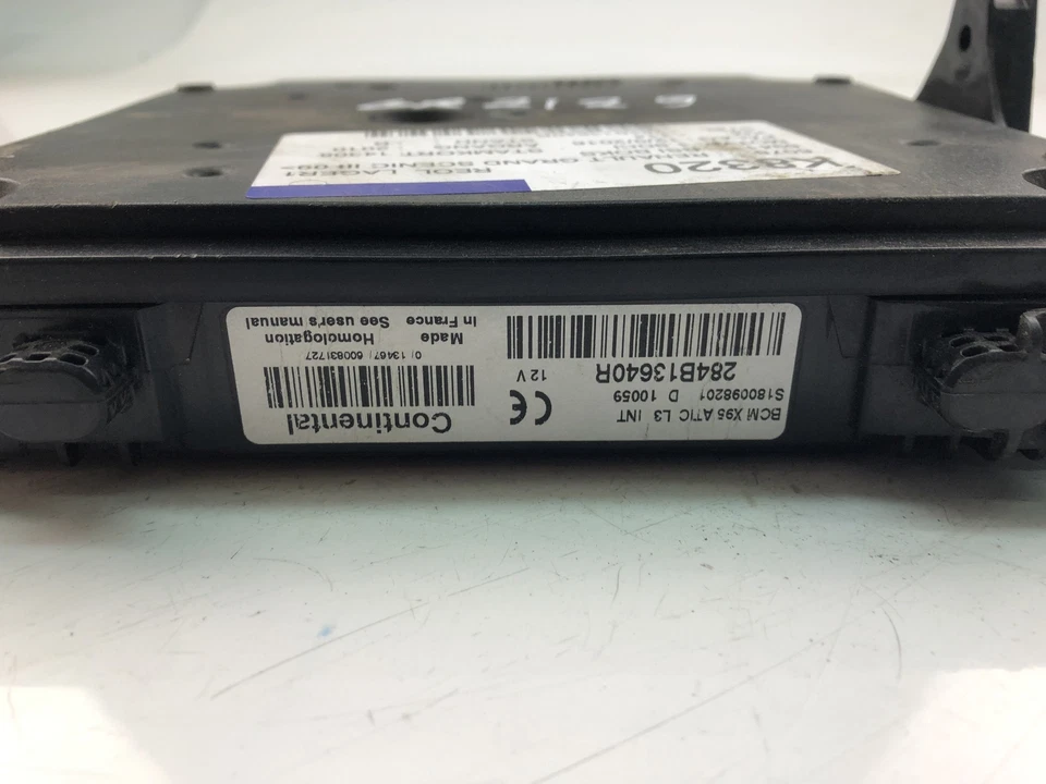 Centralina RENAULT GRAND SCÉNIC III JZ0/1 284B13640R 2010 16428669 - Immagine 3 di 4