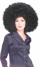 Super Afro Wig, Adult Black - Rubies Deerfield