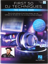 Hal Leonard First 50 DJ Techniques You Should Know Book