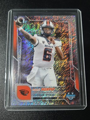 Maalik Murphy - Bowman University 2025 - Oregon State - 1st - Shimmer Refractor 