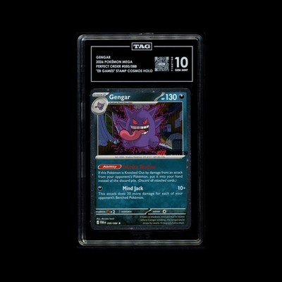 Gengar EBGAMES Exclusive Promo 050/088 Pokemon TAG 10 Gem Mint
