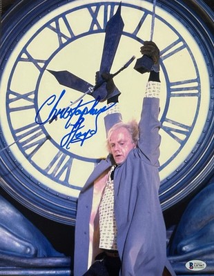 Christopher Lloyd のサイン Christopher Lloyd Signed 11x14 Photo Back to the Future Autograph