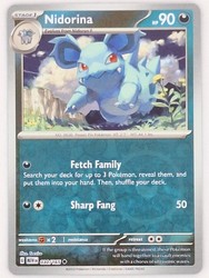 Nidorina 030/165 Reverse Holo Scarlet & Violet 151