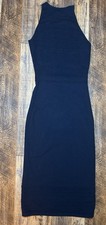 Elizabeth and James Dress Women’s XS Black Ritter Bodycon Knit Mini Stretch