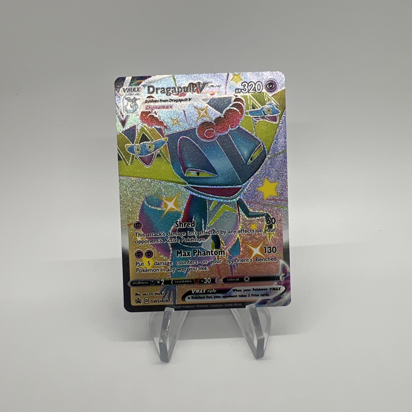 Dragapult VMAX SWSH097 SWSH Sword & Shield Promo Cards Holo Pokémon TCG NM/M