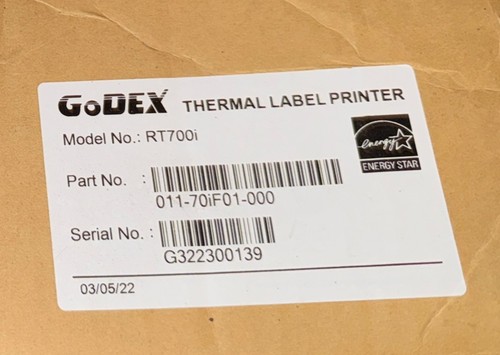 Godex RT700i Thermal Transfer Printer - Picture 4 of 4